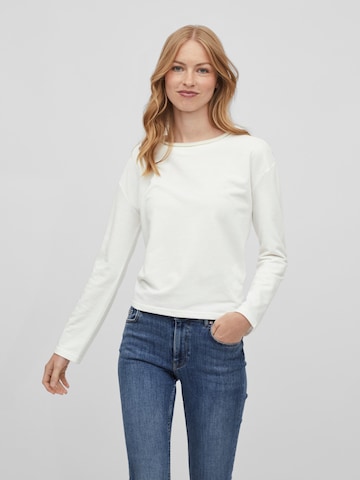 Vila Petite Shirt in White: front