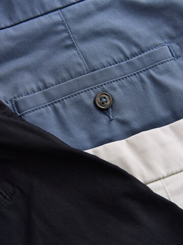 Next - Regular Calças chino em azul