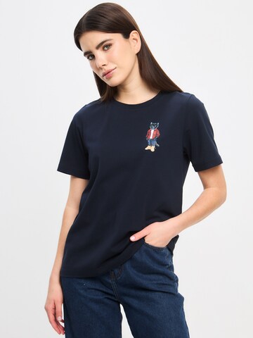 CAT by Maniita Lacitta Shirt in Blauw