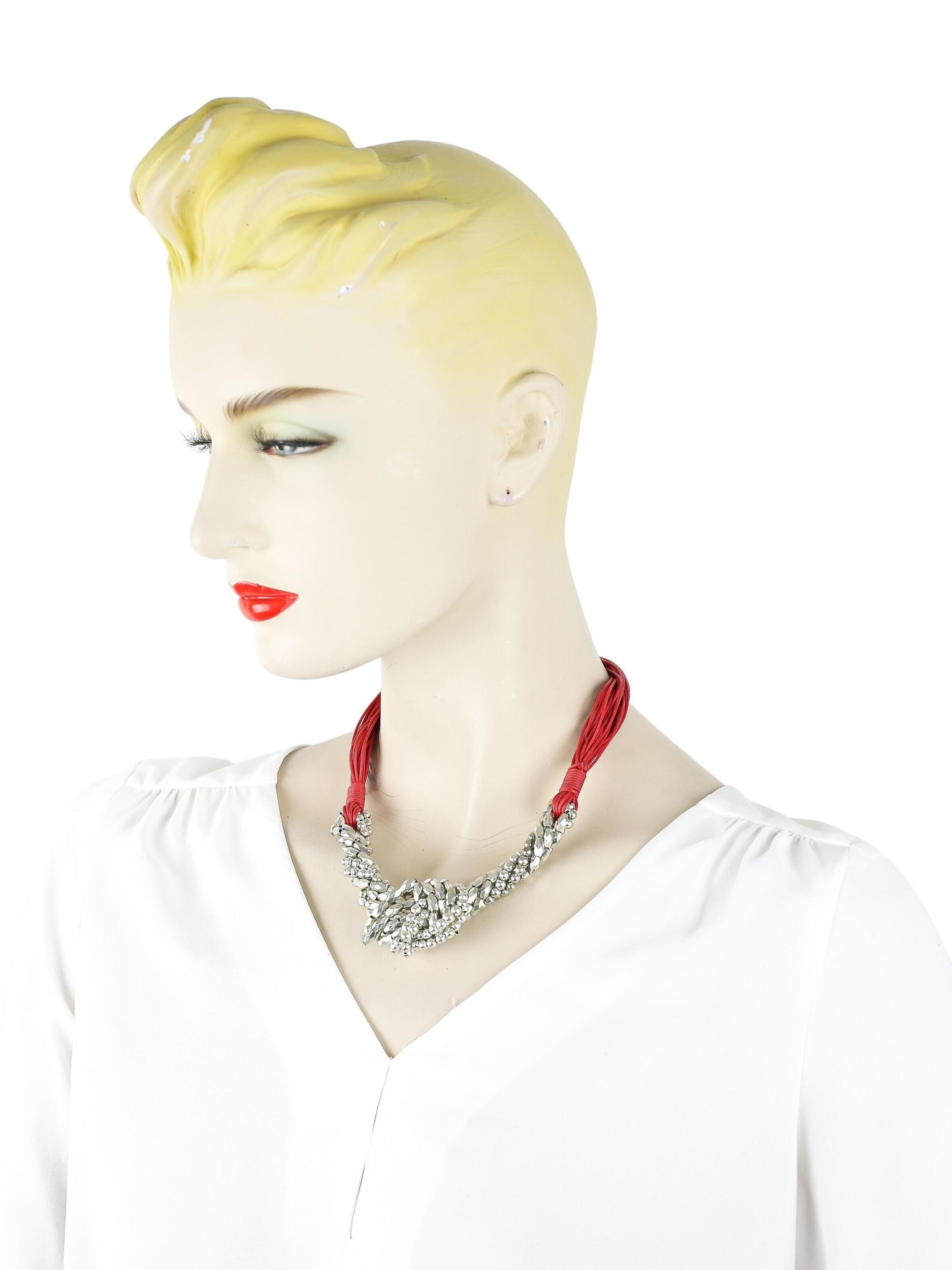 COLLEZIONE ALESSANDRO Necklace 'Hera' in Red