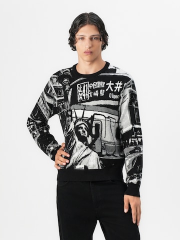Pull-over 'Worldwide Commuter' HUF en noir