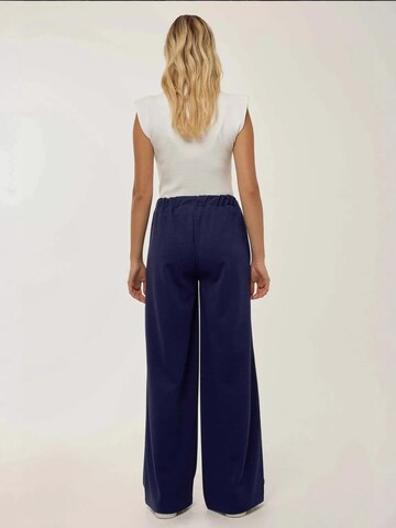 Hiccup Loosefit Hose in Blau