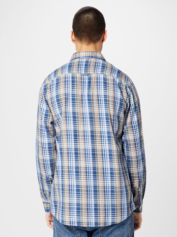 FQ1924 Regular fit Button Up Shirt 'Steven' in Blue