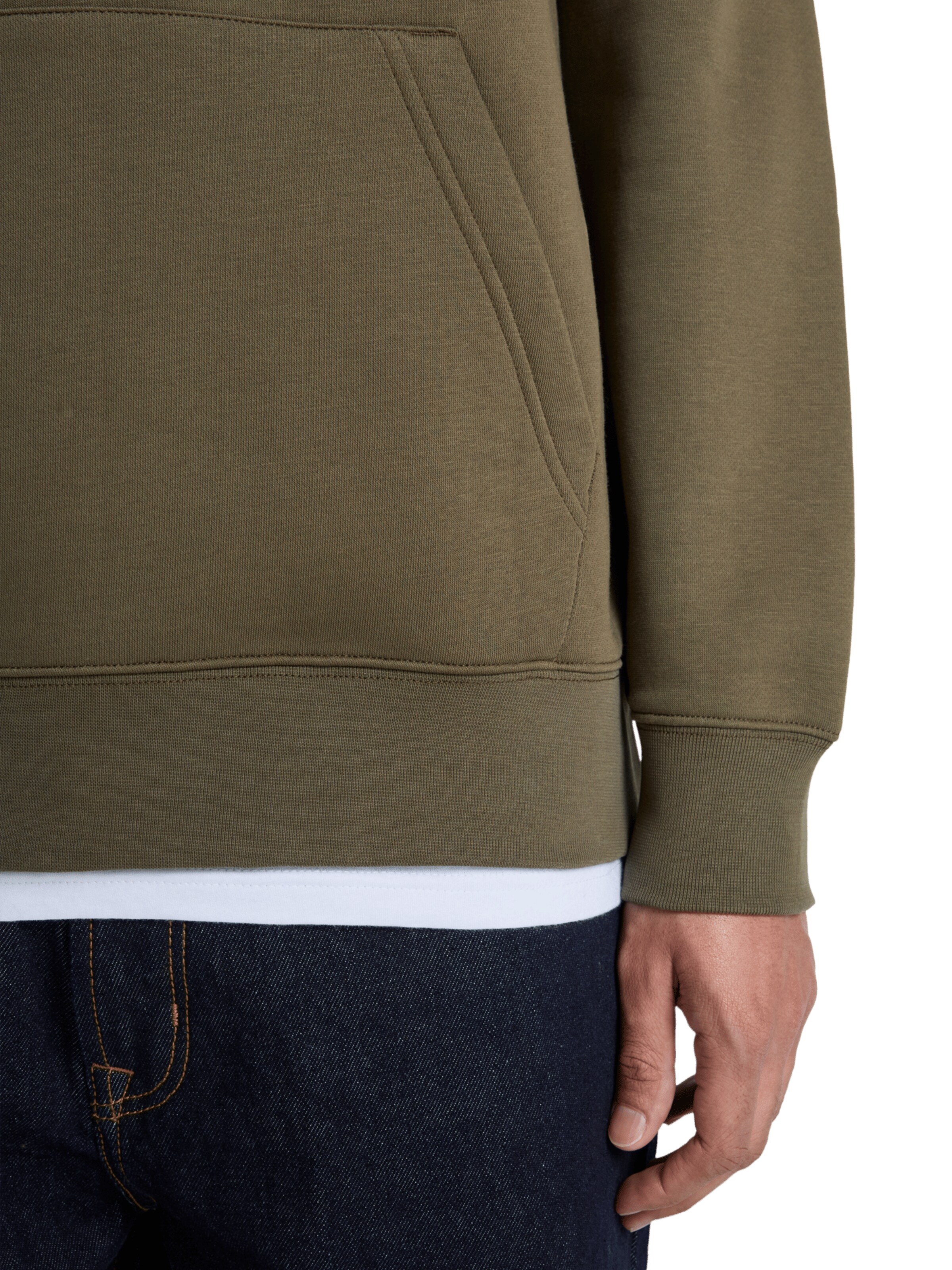 QUIKSILVER Sweatshirt 'Salt Water' in Green