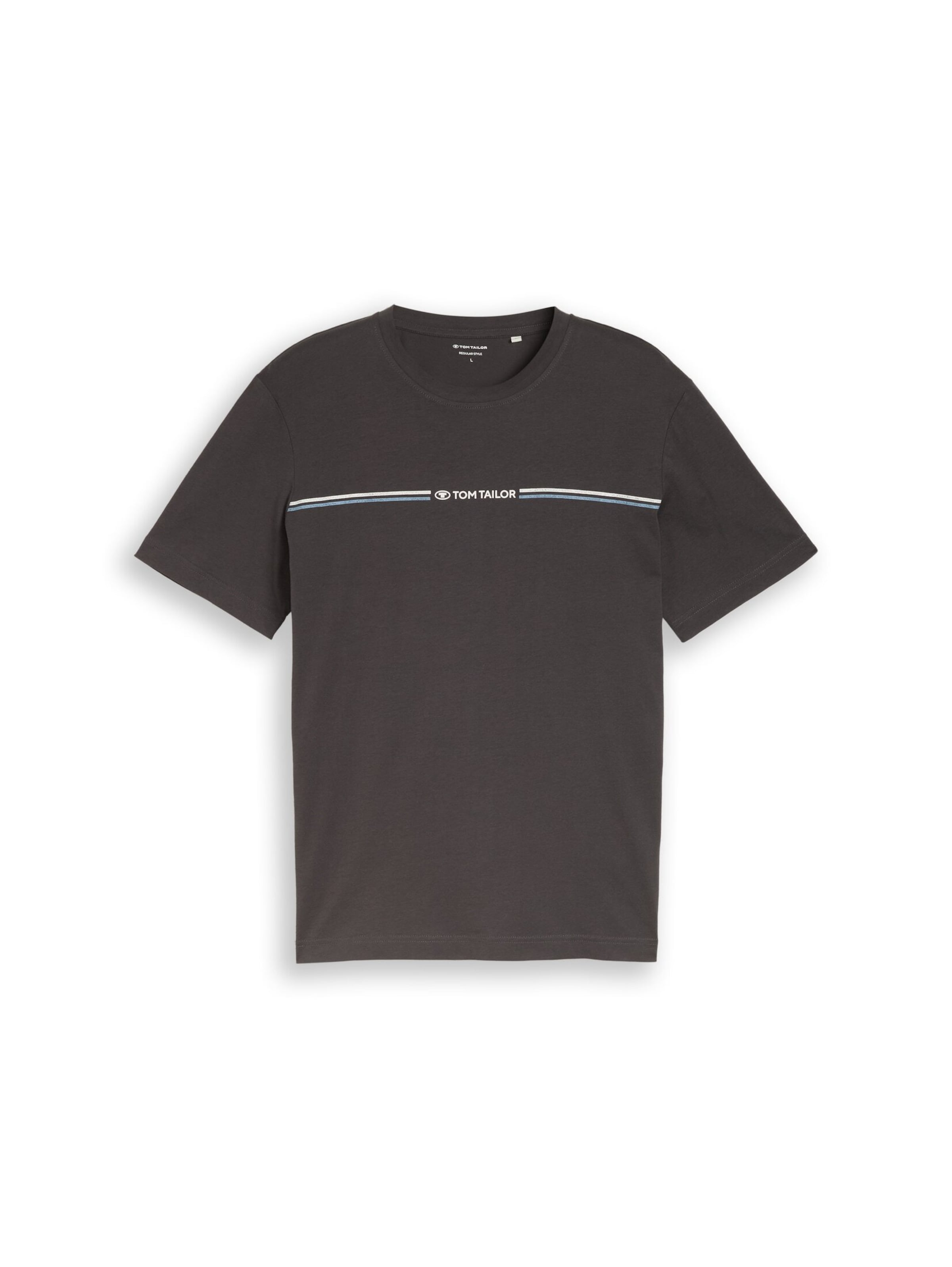 TOM TAILOR T-Shirt in Braun: Vorderseite