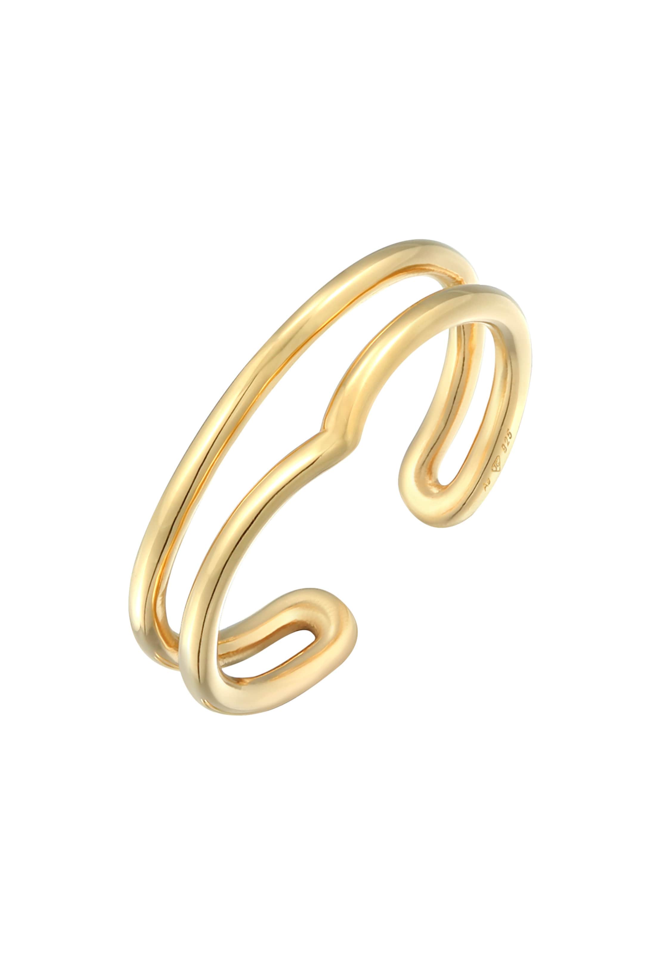 ELLI Ring in Gold: Vorderseite