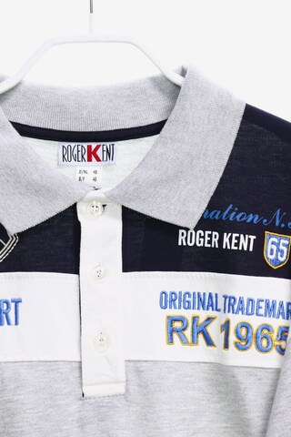 Roger Kent Poloshirt M in Grau