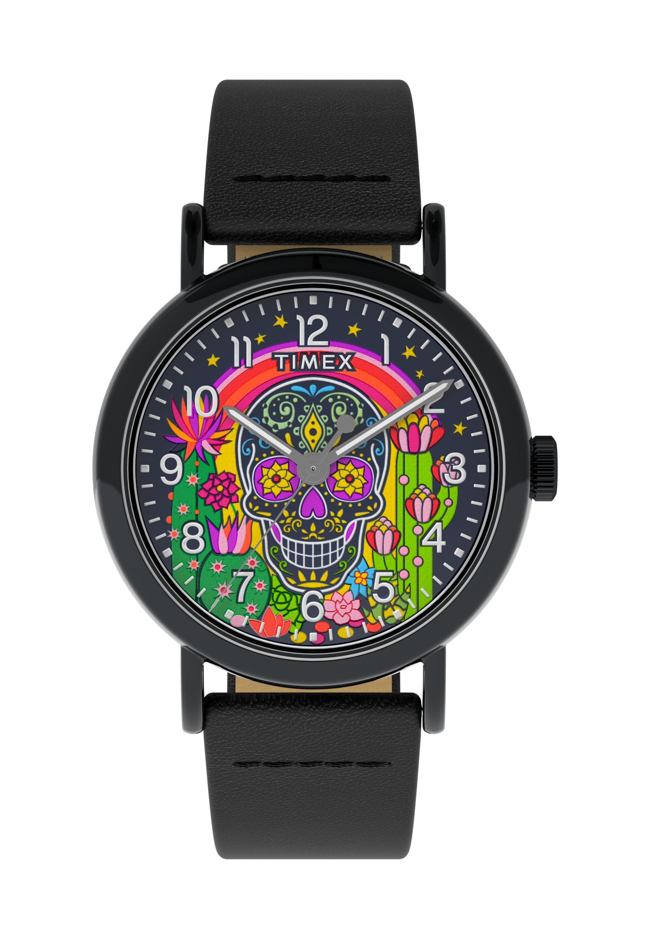 Orologio analogico 'Timex Weekender Day of the Dead' di TIMEX in nero: frontale