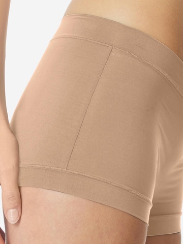 SCHIESSER Boyshorts 'Unique Micro' in Beige