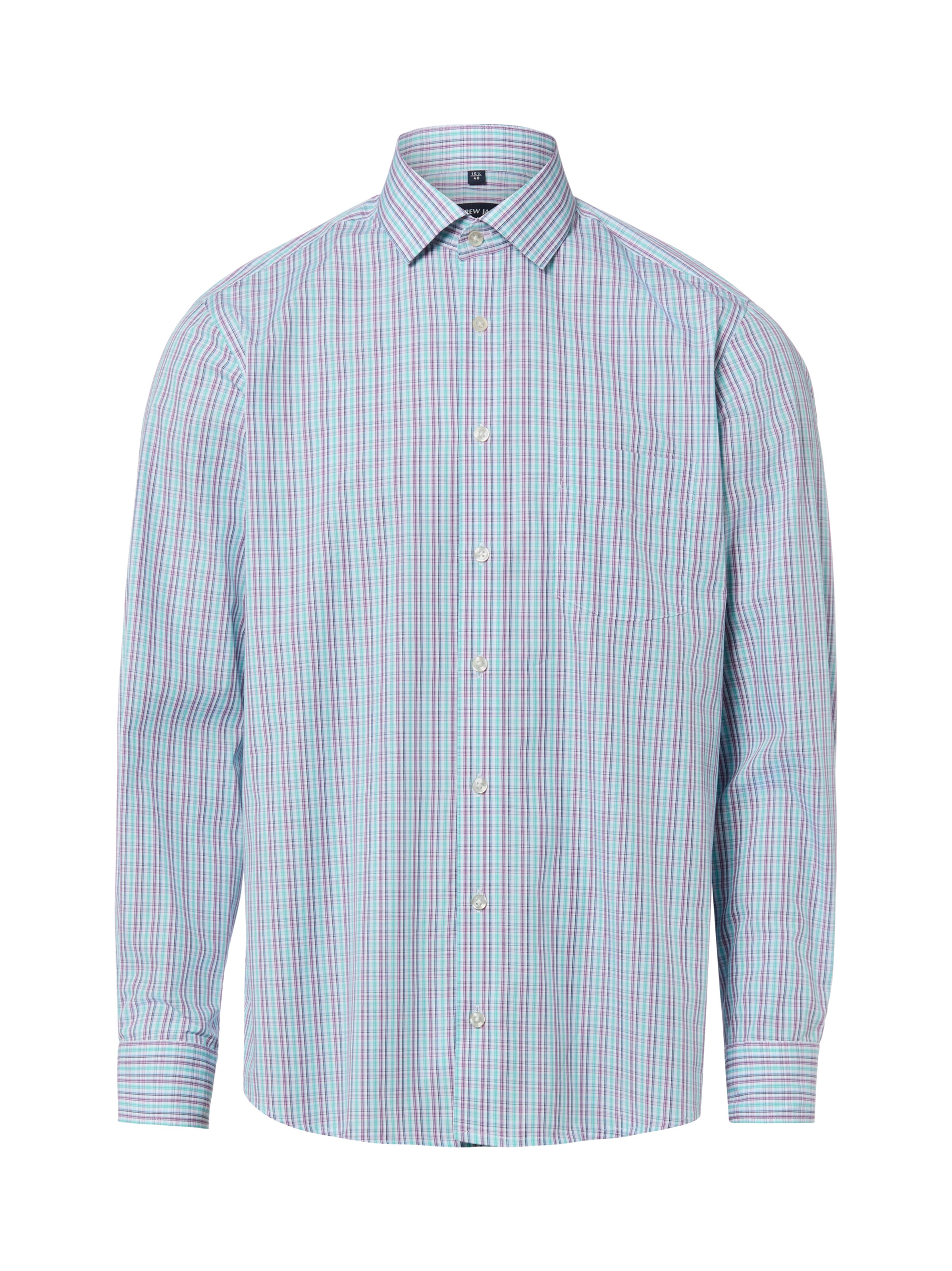 Chemise Andrew James en violet : devant