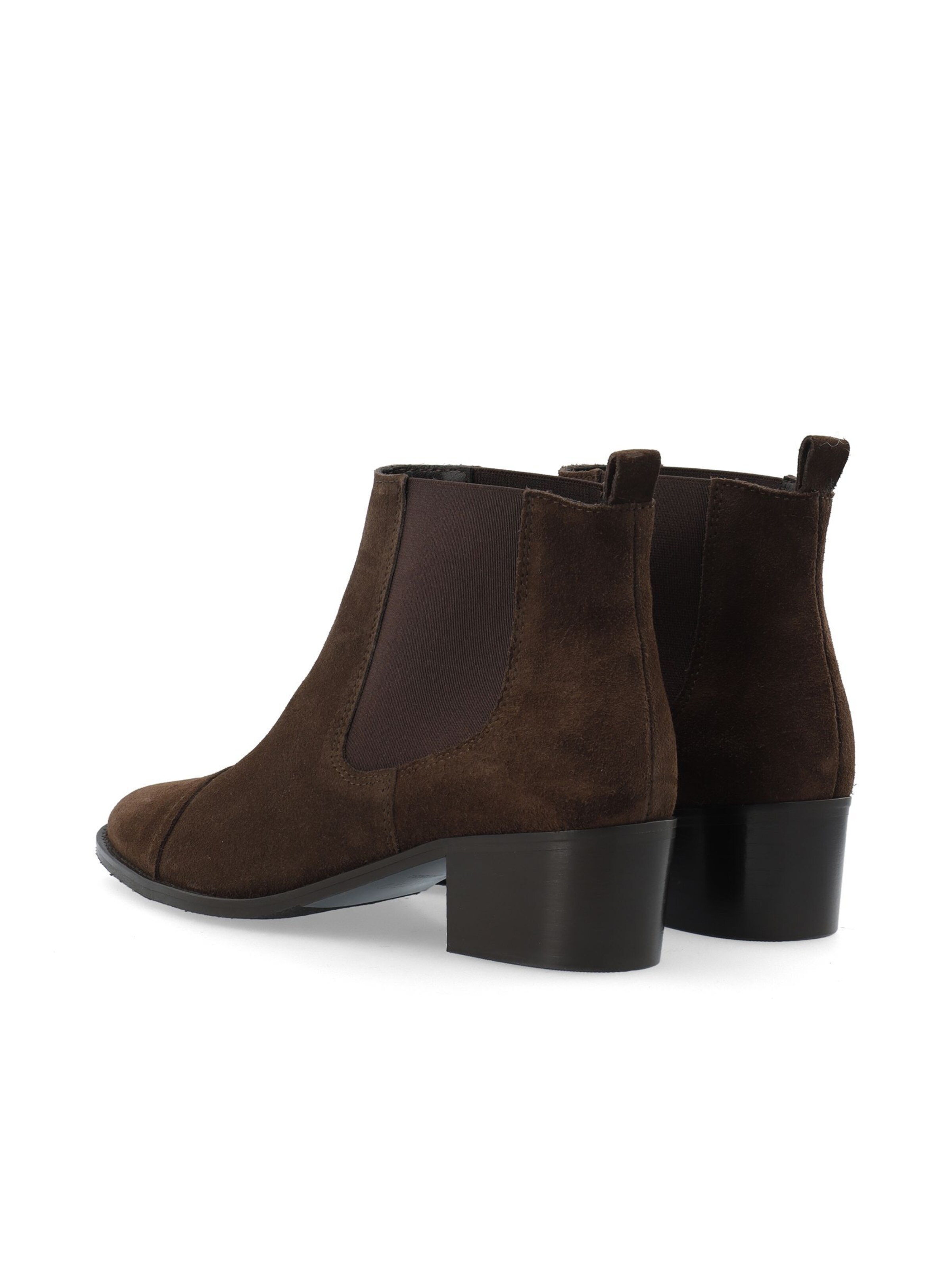 Chelsea Boots 'Carol' Bianco en marron