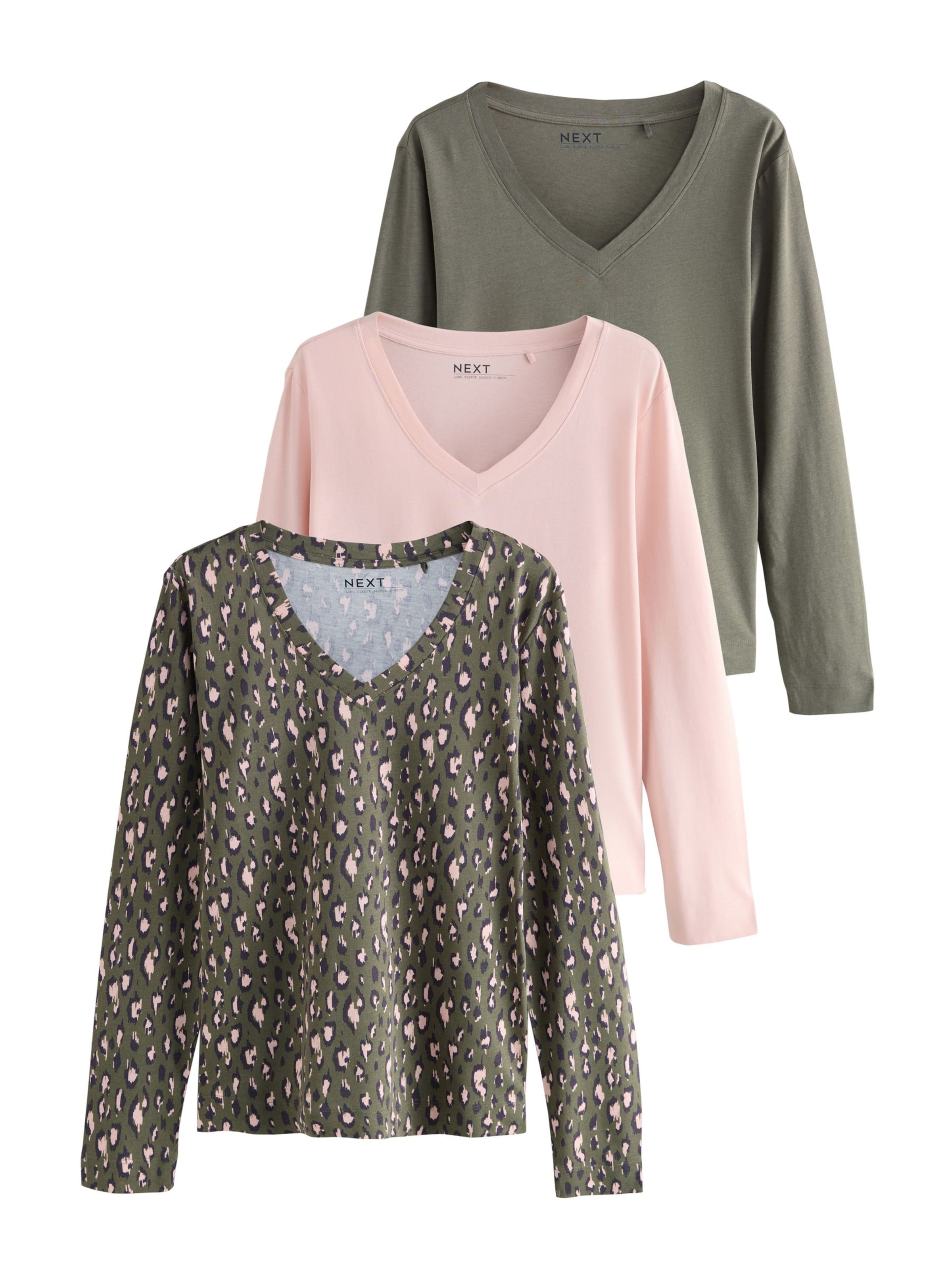 Next Shirt in Grün: Vorderseite