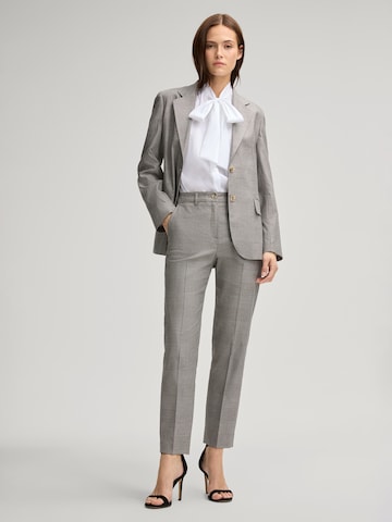 Coupe slim Pantalon à plis 'Pietra' JOOP! en gris