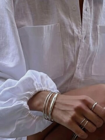 Blush Bijoux - Pulsera 'Augusta' en plata