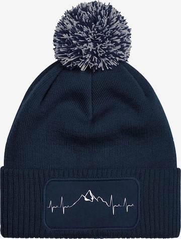 Youth Designz Mütze 'Heartbeat Mountain' in Blau: Vorderseite
