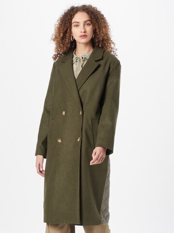 ONLY Between-seasons coat 'Melisa' in Green: front