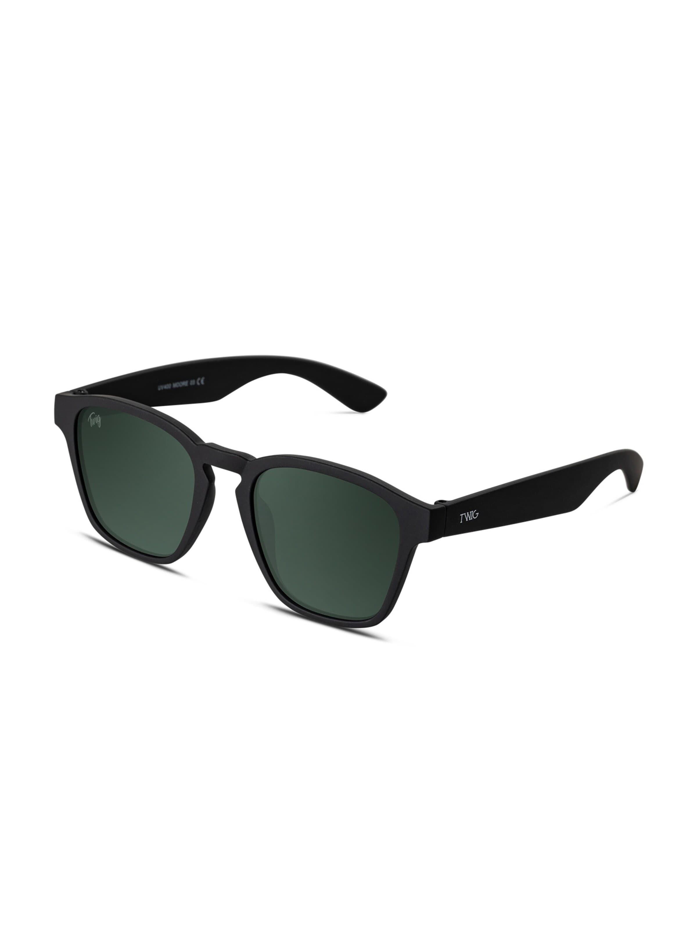 TWIG Concept Milano Okulary przeciwsłoneczne 'Moore' w kolorze zielony: przód