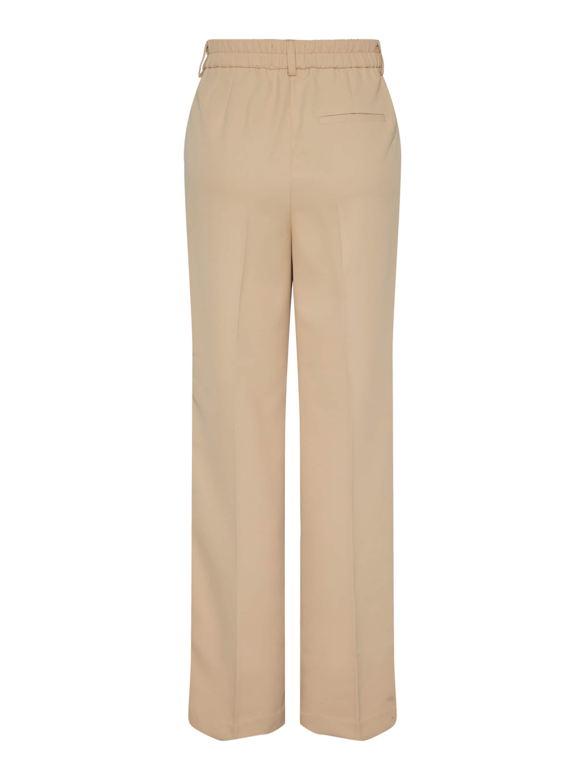 PIECES Широки крачоли Панталон с набор 'BLAYKE' в бежово