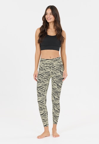 Athlecia Regular Sports trousers 'Larissa' in Yellow