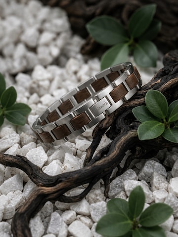Holzwerk - Pulsera 'SANDASEE' en plata