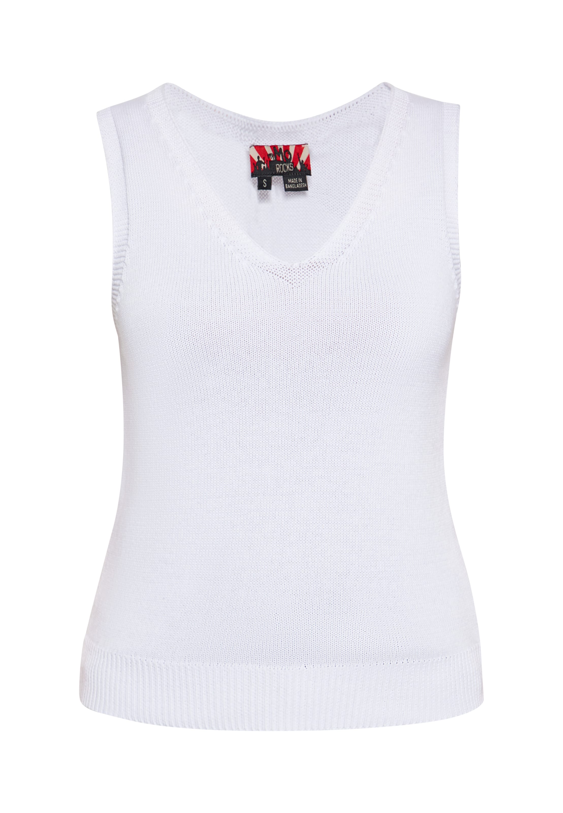 myMo ROCKS - Pullover em branco: frente