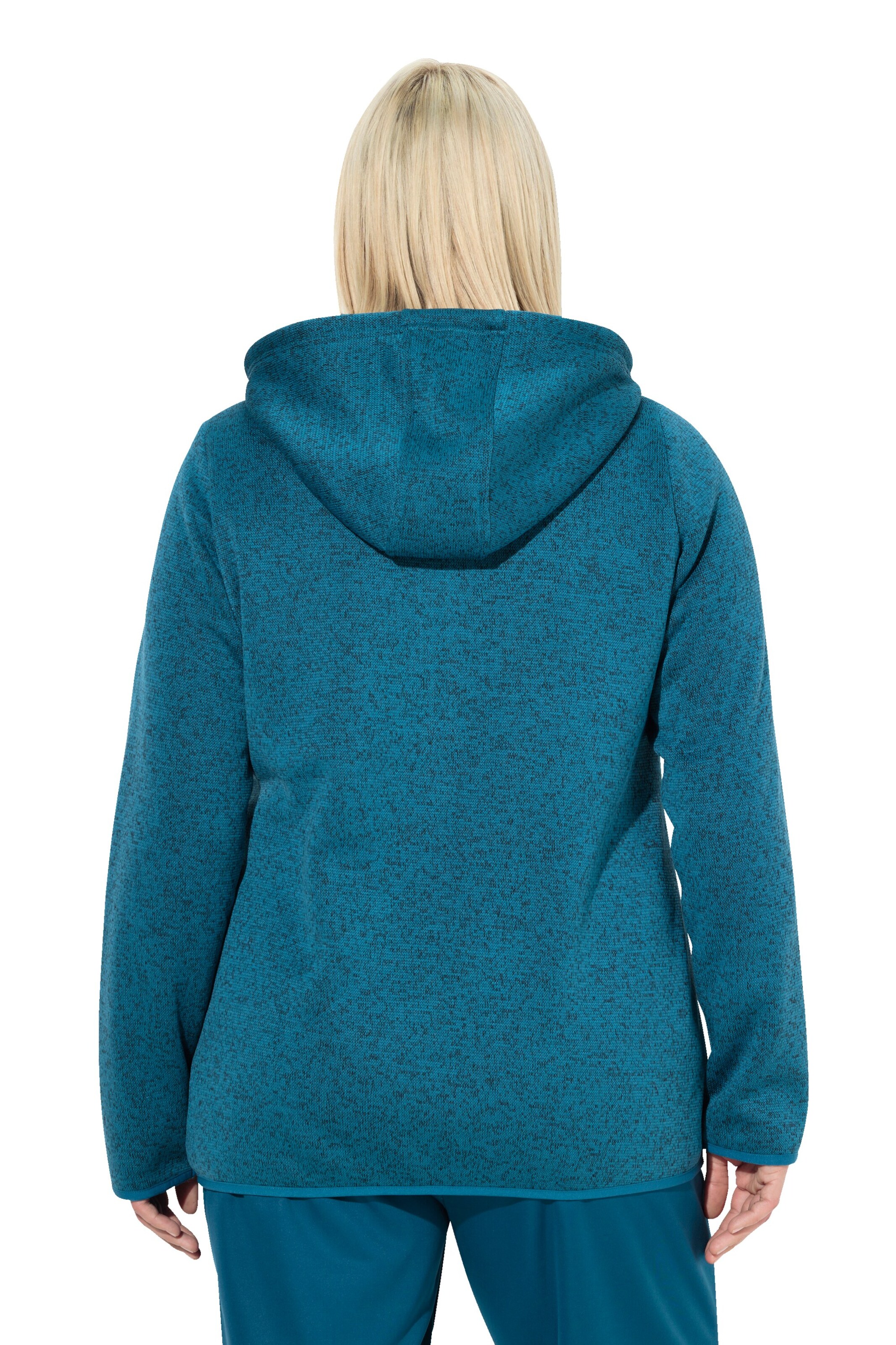 Ulla Popken Fleece jacket in Blue