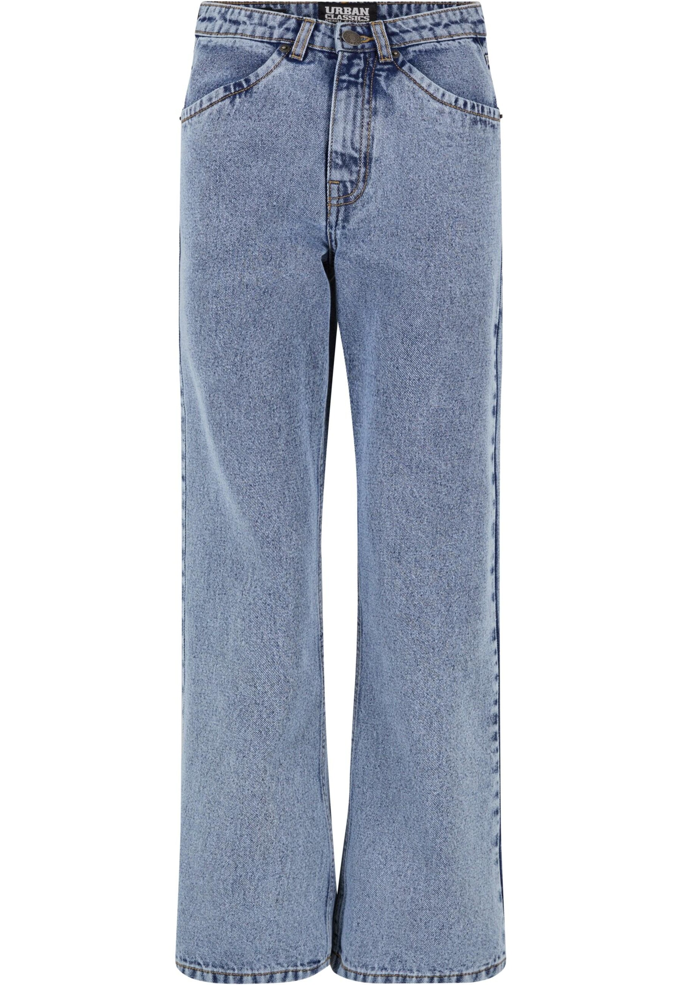 Urban Classics Loose fit Jeans in Blue: front