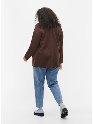 Zizzi Tapered Jeans 'Mille' i blå