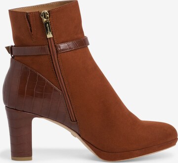 TAMARIS Ankle Boots in Brown