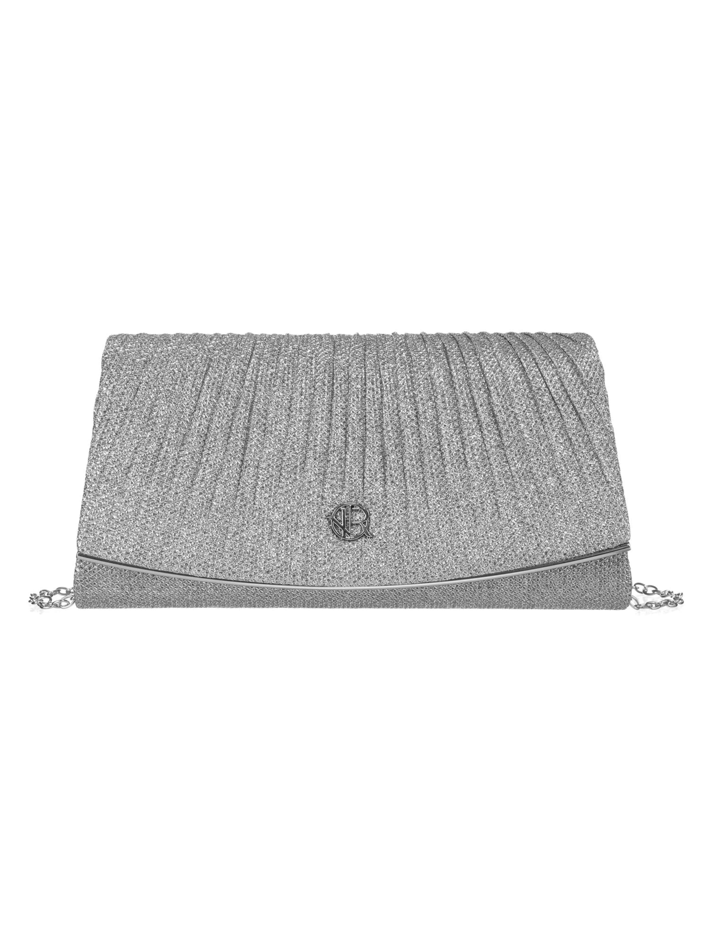 Tomshop24-7 Clutch 'Rovicky Jadwiga' in Silver: front