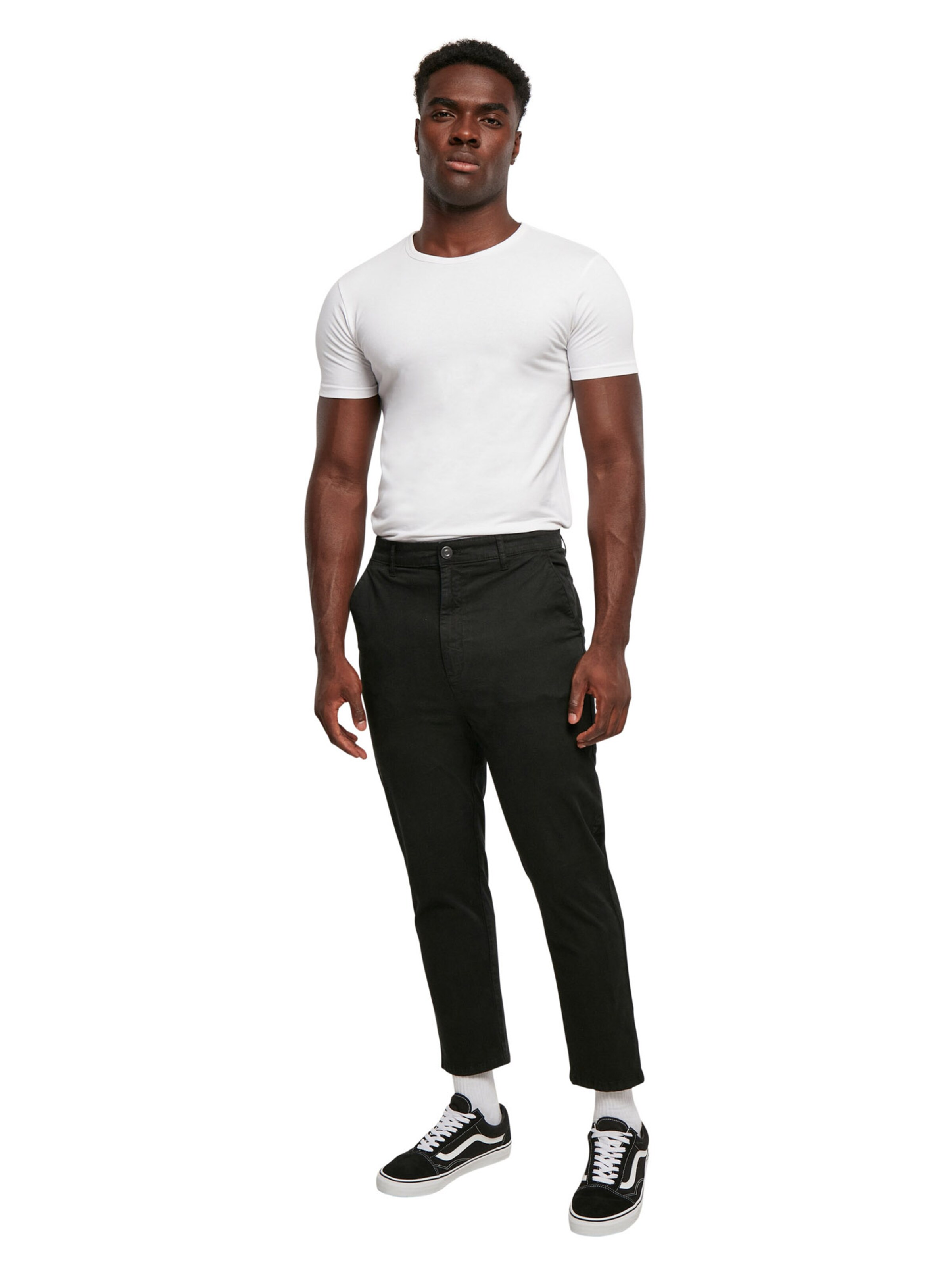 regular Pantaloni chino di Urban Classics in nero