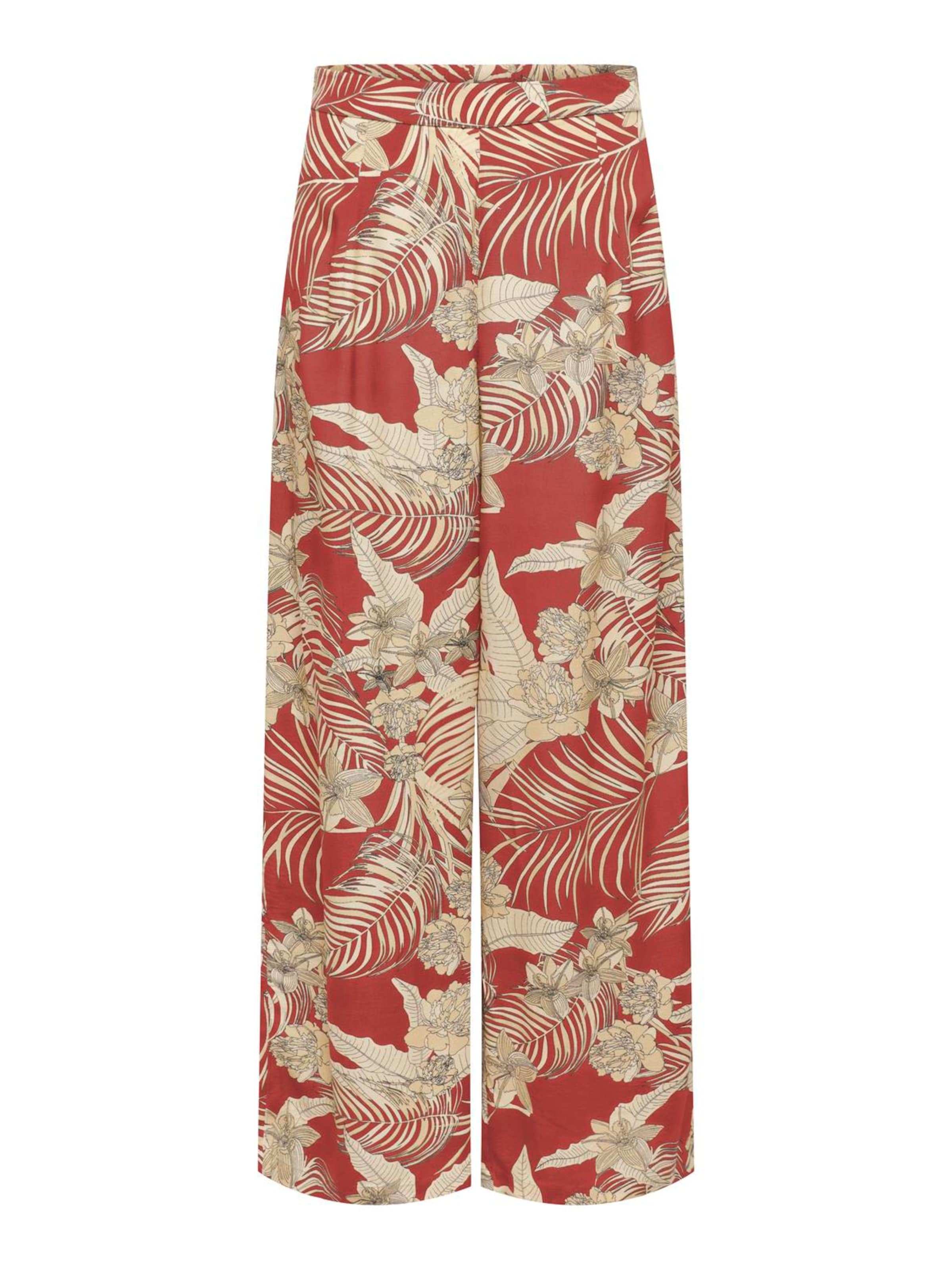 ONLY Loose fit Pants in Red: front