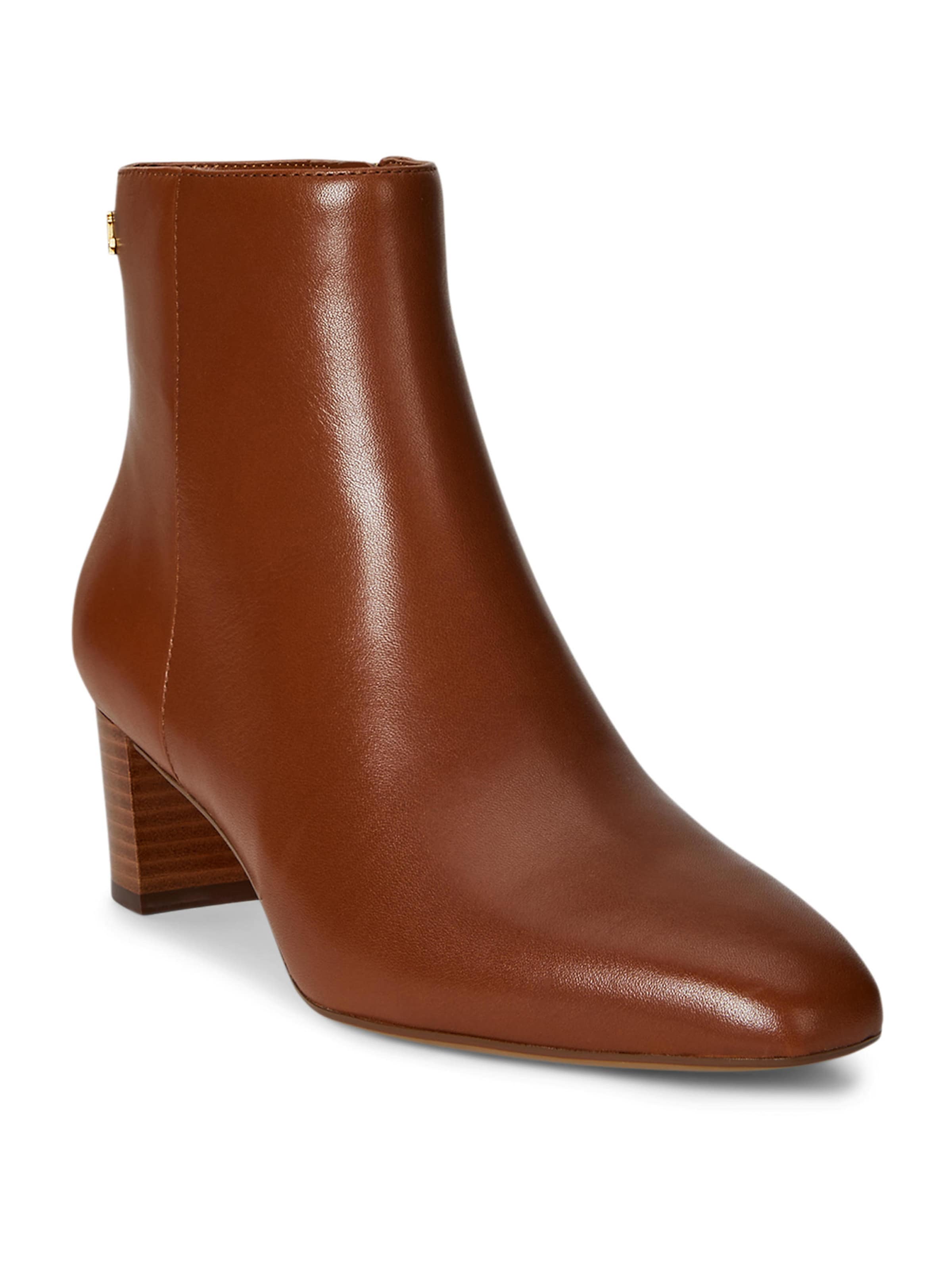 Lauren Ralph Lauren Bootie 'DEMI' in Brown: front