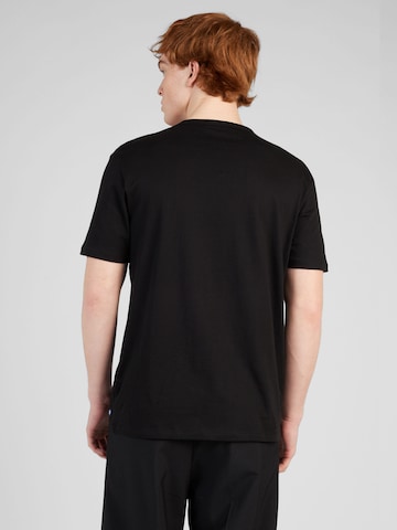 T-Shirt 'Naolo' HUGO Blue en noir