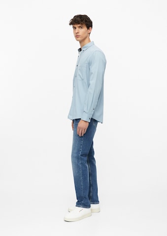 s.Oliver Regular fit Button Up Shirt in Blue