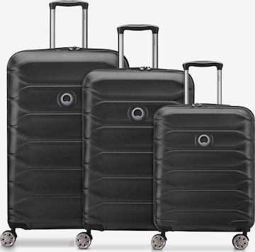 Ensemble de bagages 'Meteor' Delsey Paris en noir : devant