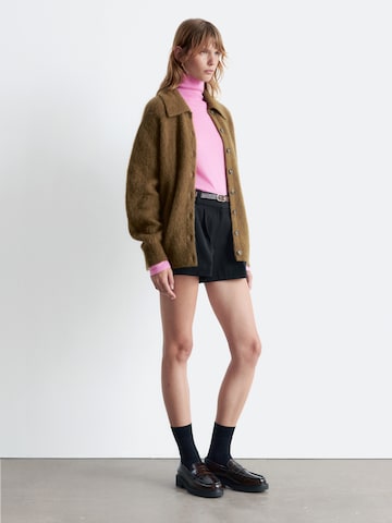 Loosefit Pantaloni con pieghe di & Other Stories in nero