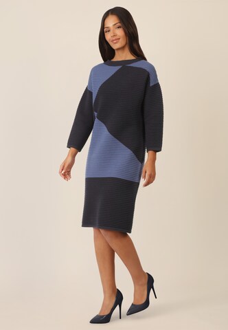 APART Knitted dress in Mixed colors