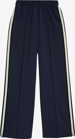 Marks & Spencer Wide Leg Hose in Blau: predná strana