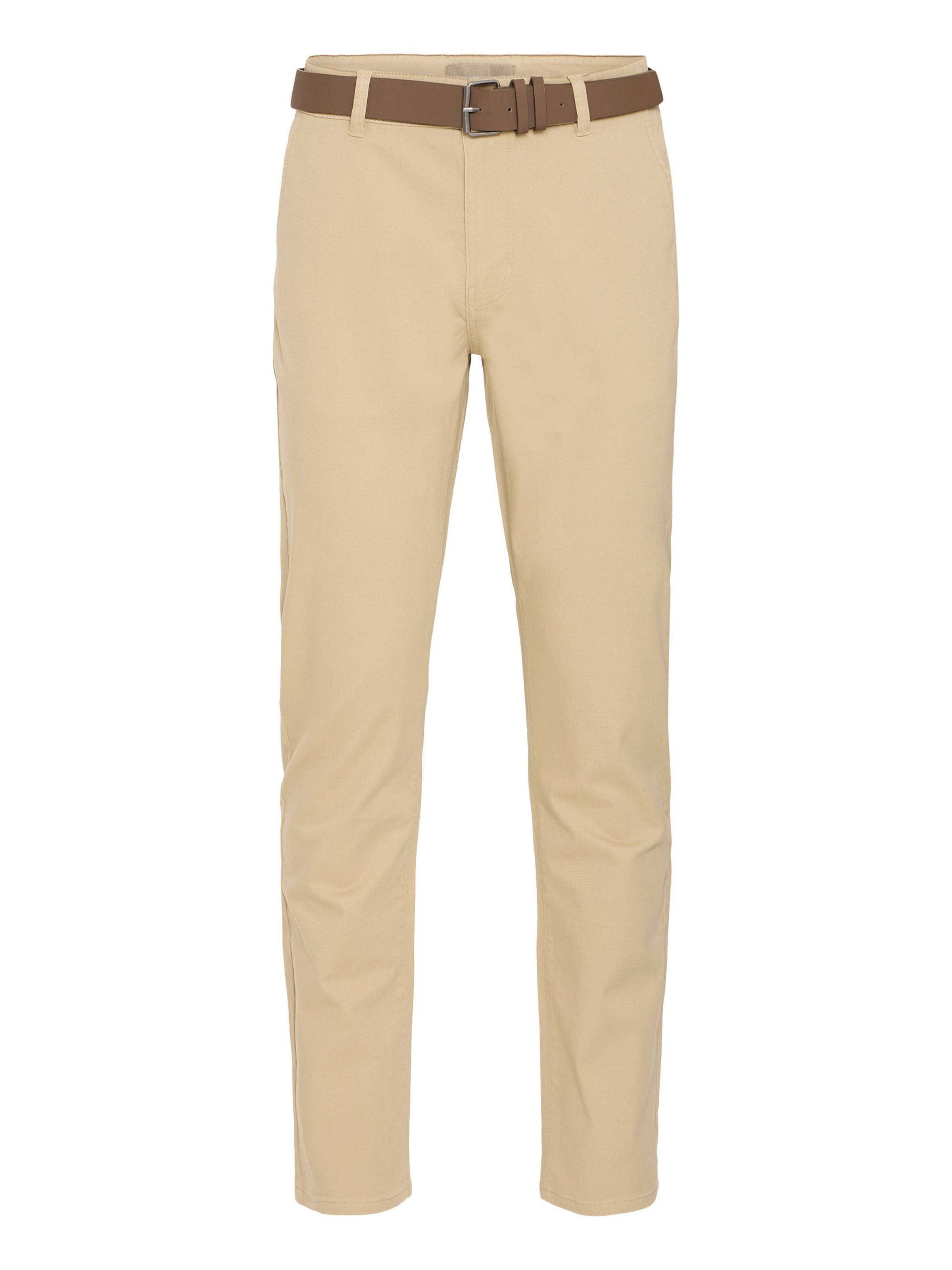 BLEND Chino in Bruin: voorkant