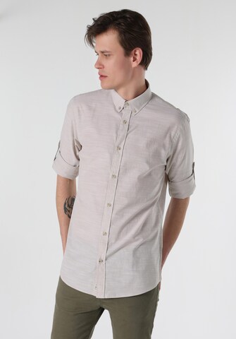Colin's Regular fit Button Up Shirt in Grey