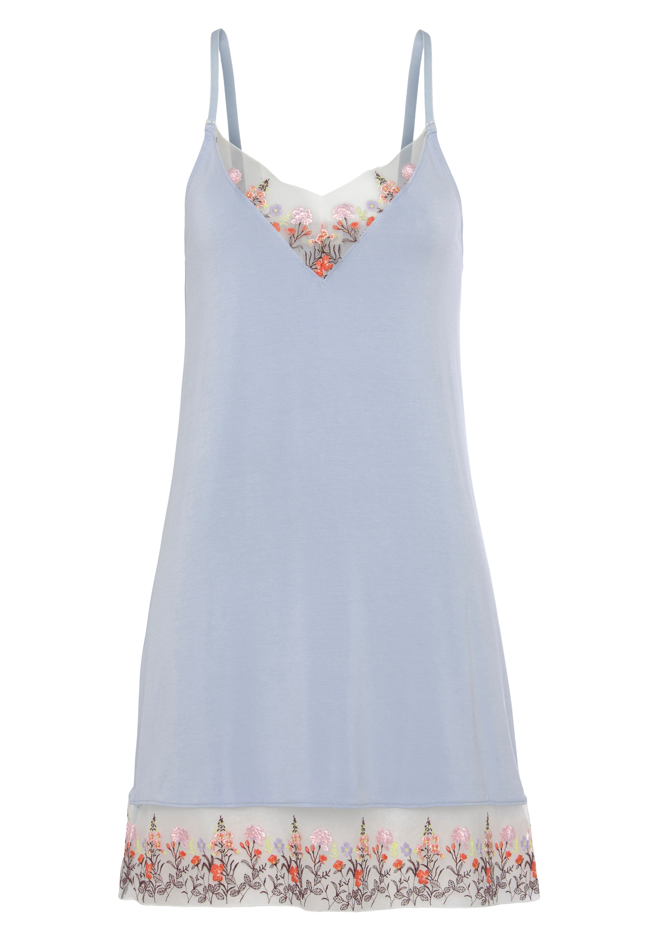 LASCANA Negligée in Blau: Vorderseite