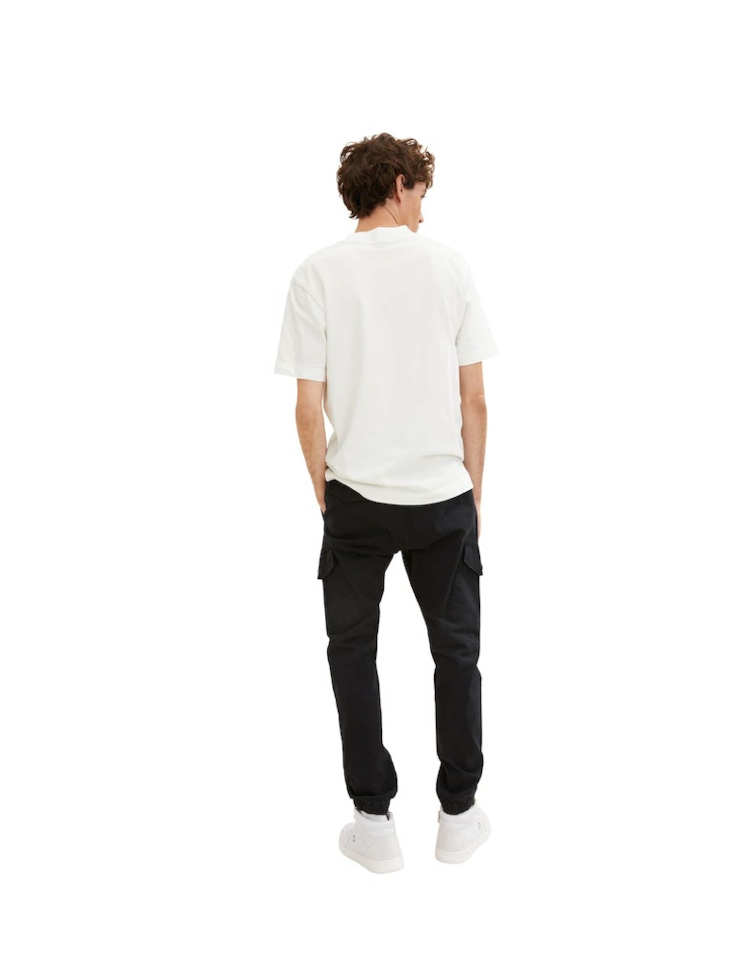 TOM TAILOR Regular Broek in Zwart
