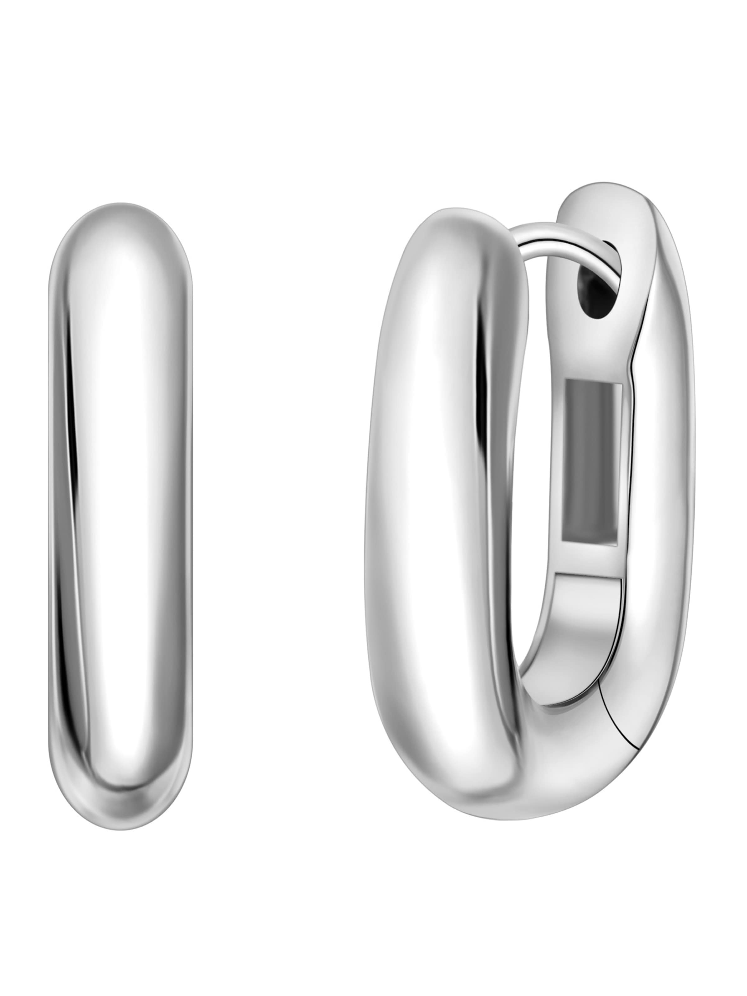 Yokoamii Ohrringe in Silber: Vorderseite