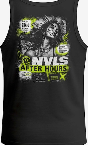 Neverless Shirt 'NVLS After Hours' in Black: front