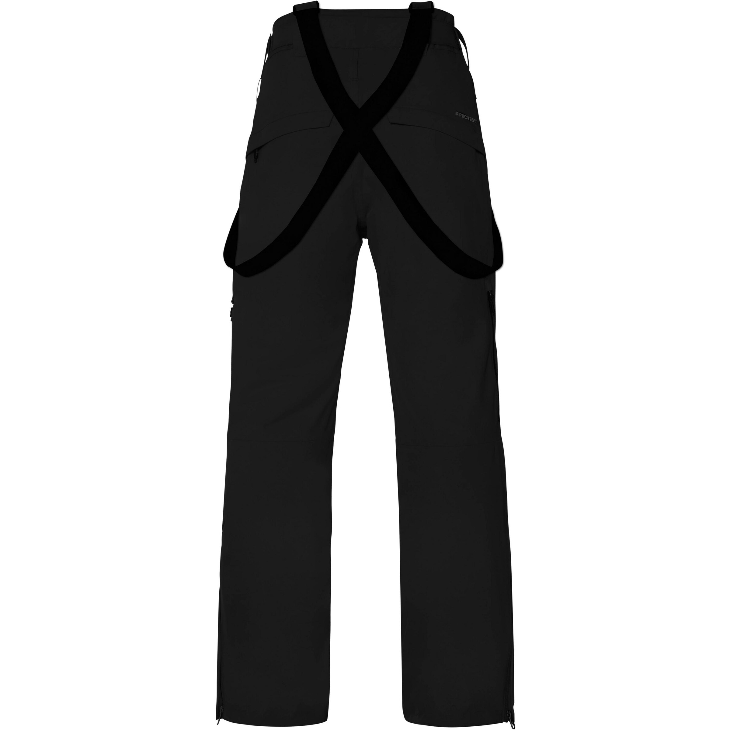 PROTEST Regular Workout Pants 'Mikado' in Black