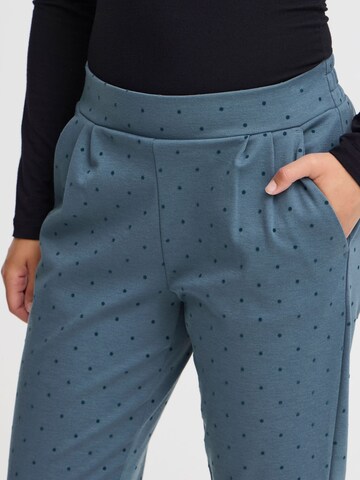 ICHI Tapered Chinohose ' KATE ' in Blau