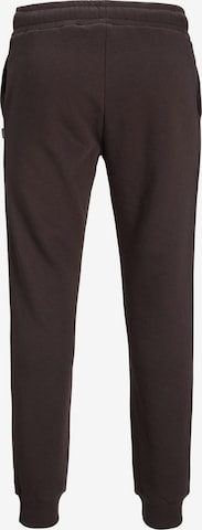 JACK & JONES Tapered Trousers 'Gordon' in Brown