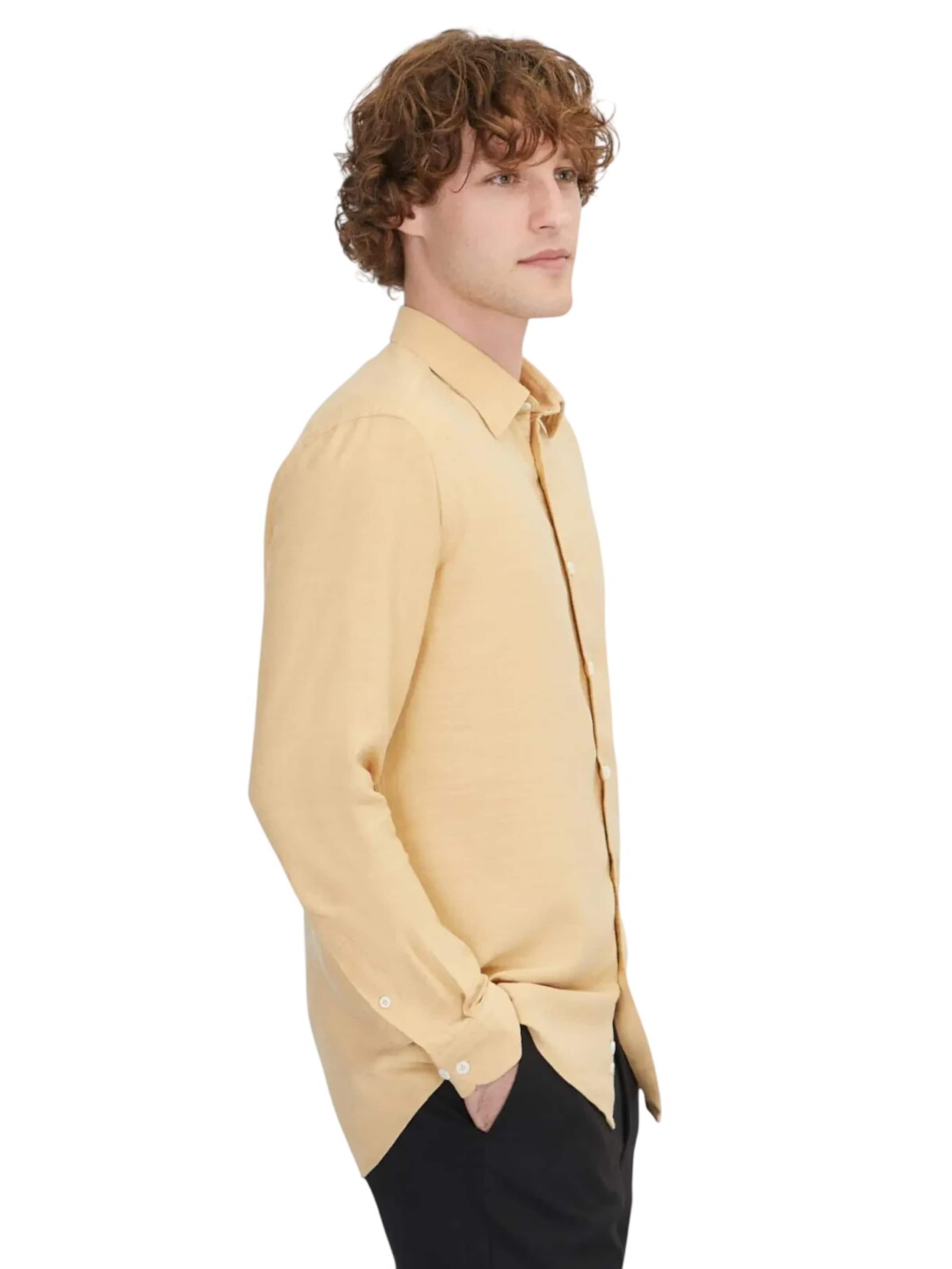 KİP Regular fit Button Up Shirt in Yellow