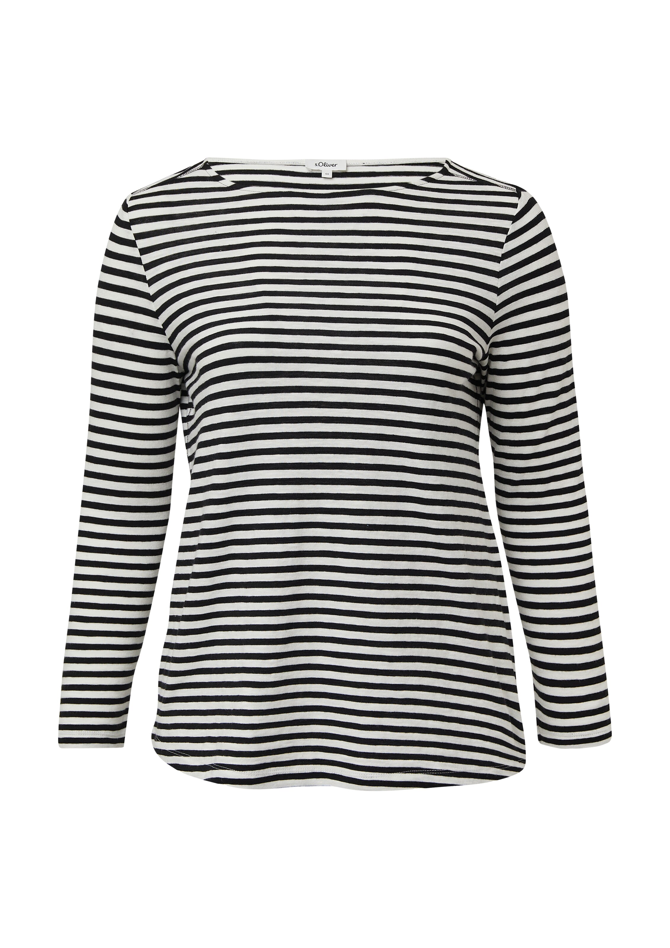 T-shirt s.Oliver en noir : devant